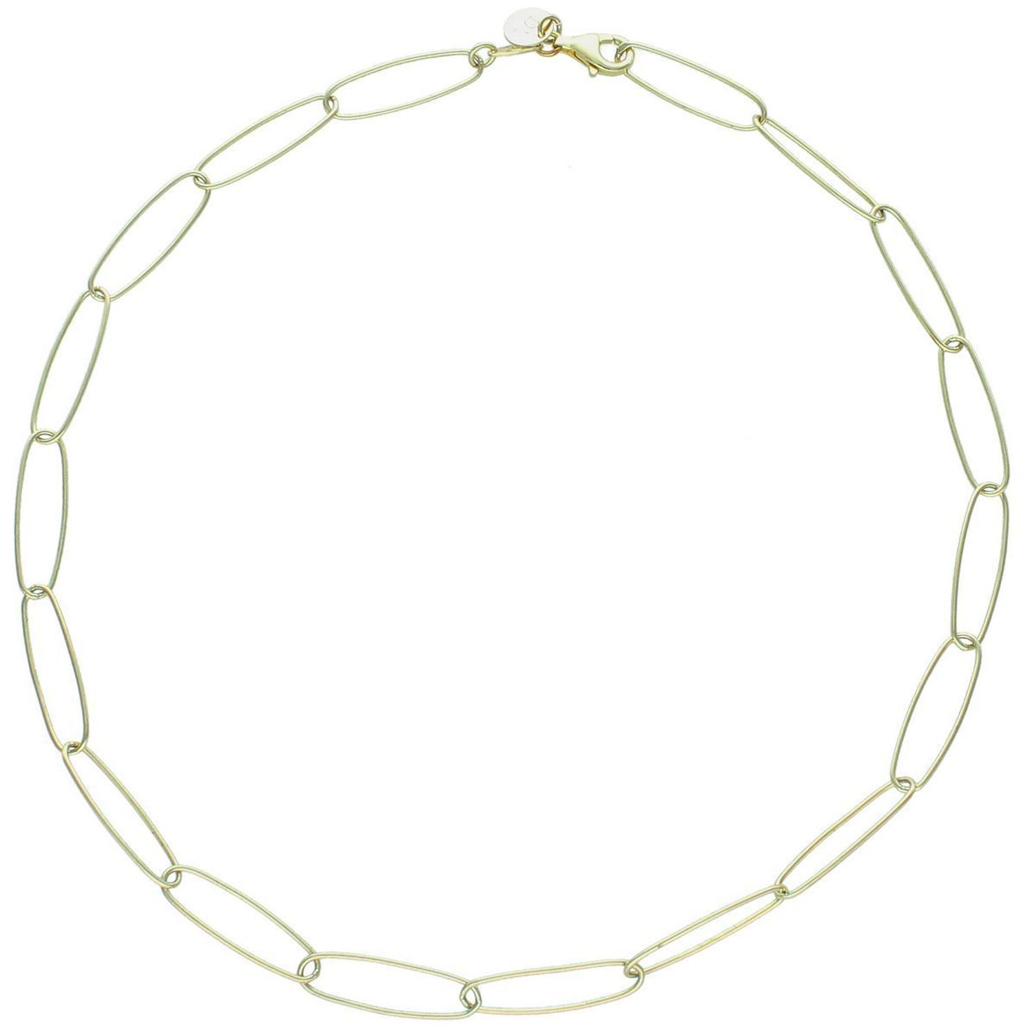 Naszyjnik srebrny pozł. owalne ogniwka Dall'Acqua C RM RWL Ag.jpg